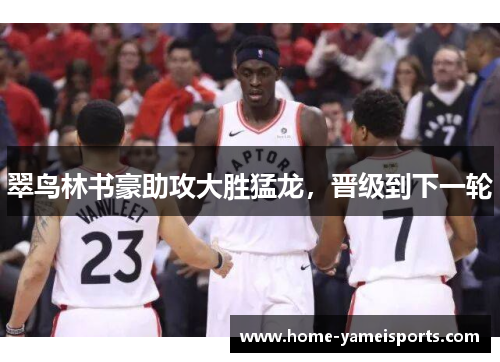 翠鸟林书豪助攻大胜猛龙，晋级到下一轮